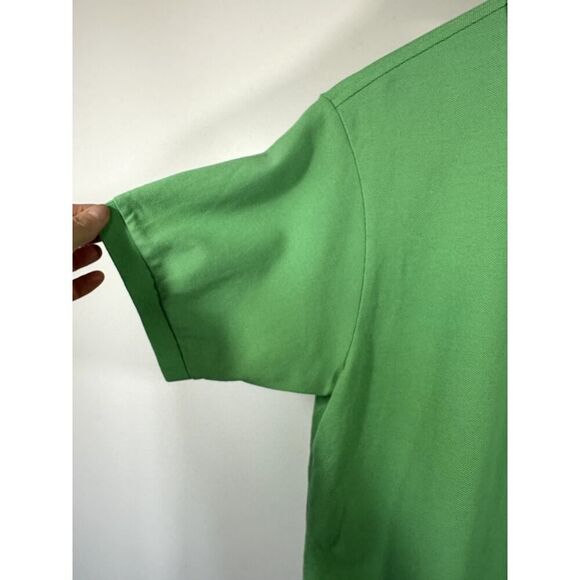 LACOSTE Men's Classic Fit Original Short Sleeve Polo Green Shirt Size Medium - Picture 4 of 11